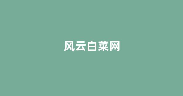 白菜系统登录平台