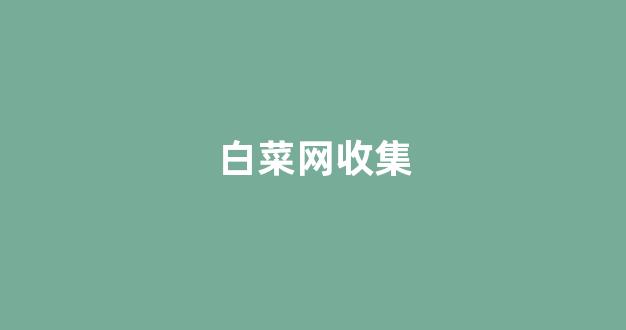 专业白菜导航官网